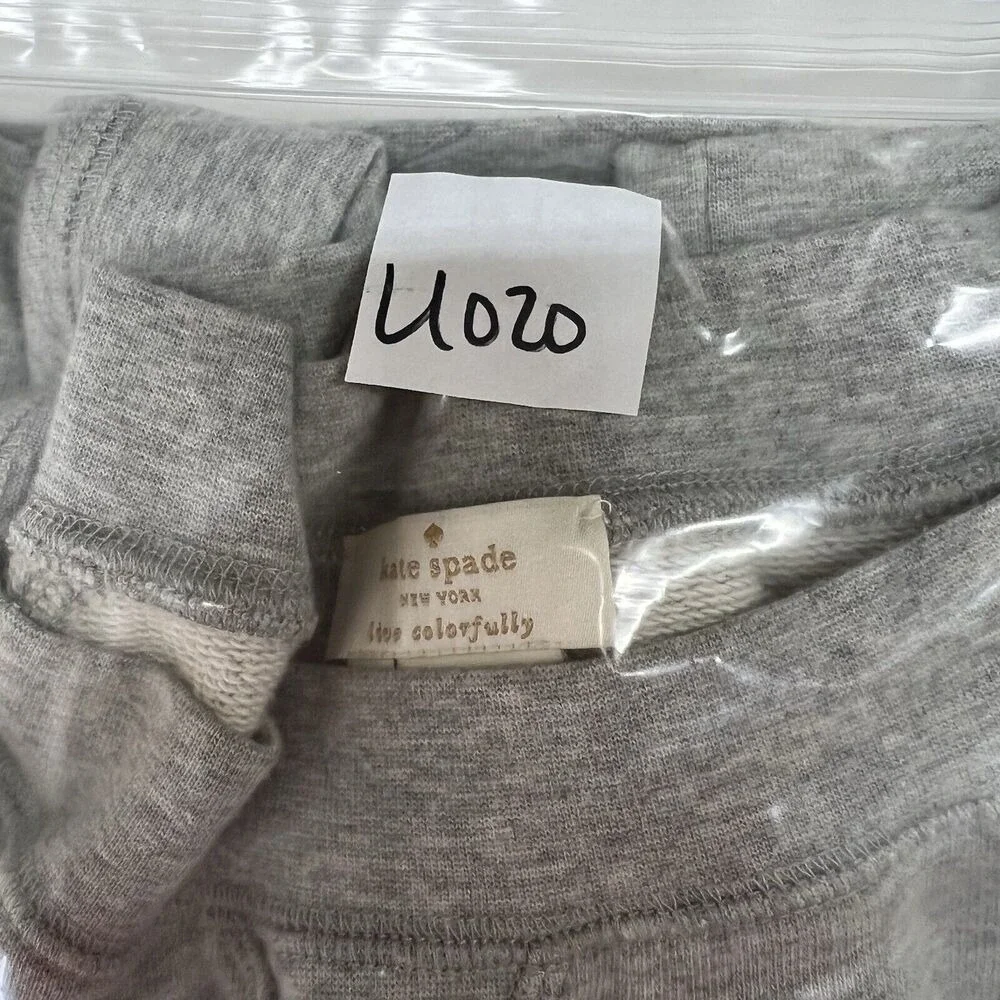 Kate‎ Spade x Darcel Size XS Women's Pink Donut Graphic Sweatshirt Boatneck Grey